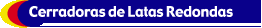 cerradoras de latas